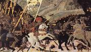 UCCELLO, Paolo The battle of San Romano Spain oil painting artist